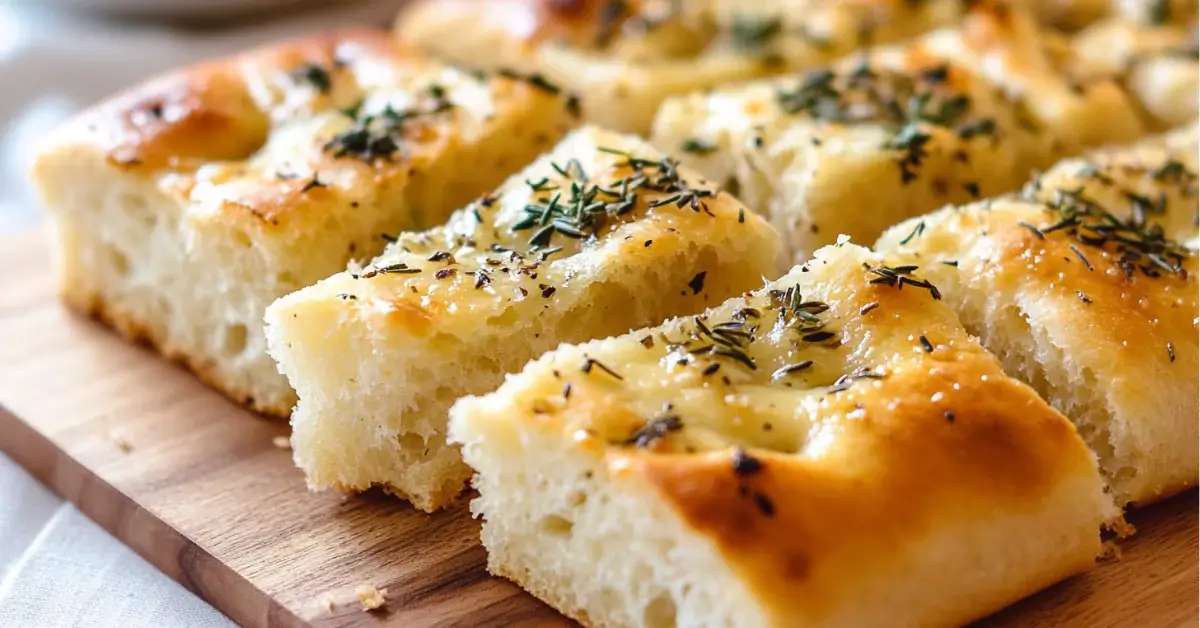 Garlic Herb Focaccia