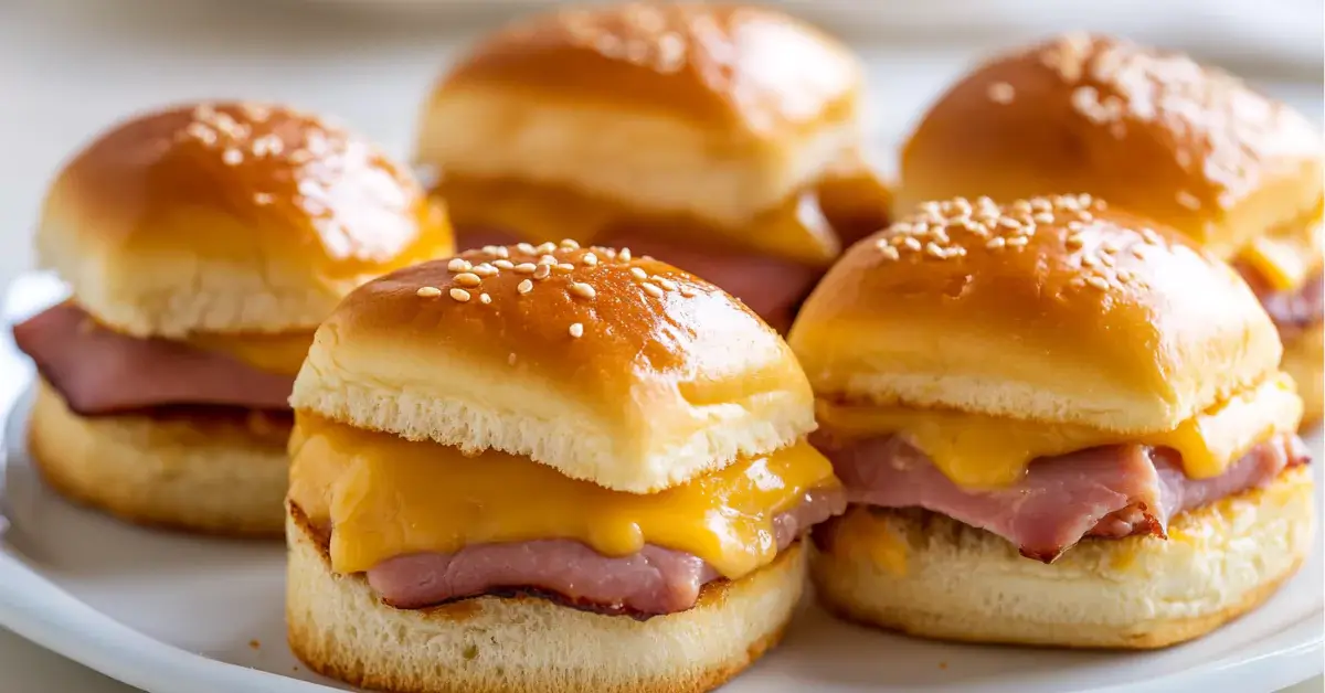 Hawaiian Ham and Cheese Sliders Recipe