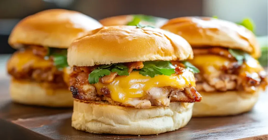 Hawaiian Turkey and Cheese Sliders