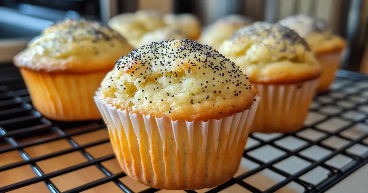 Lemon Poppy Seed Muffins