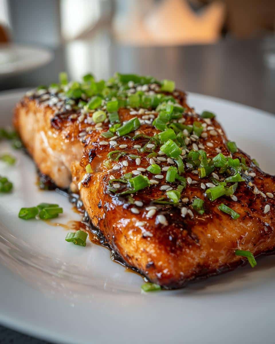 Baked Teriyaki Salmon - detail 4