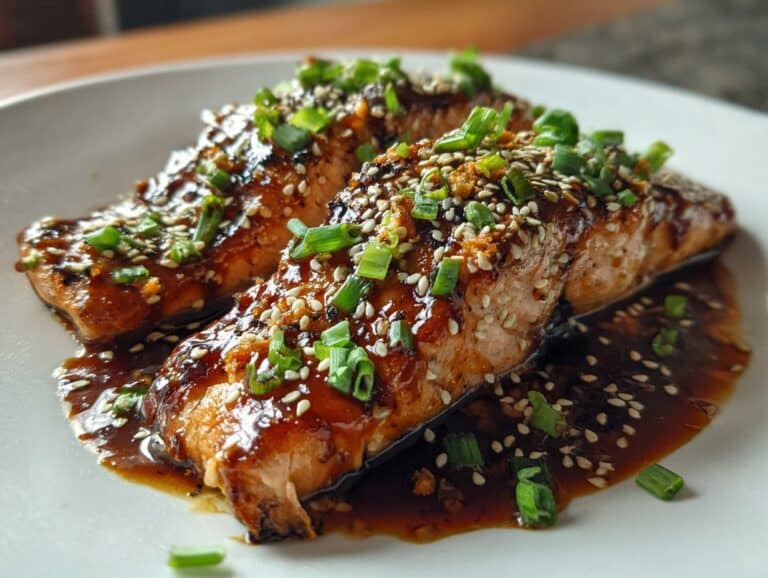 Baked Teriyaki Salmon