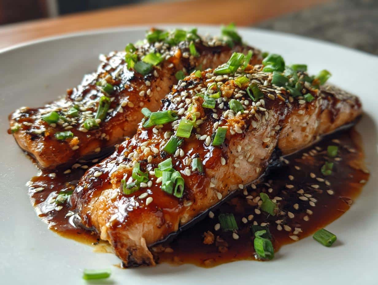 Baked Teriyaki Salmon