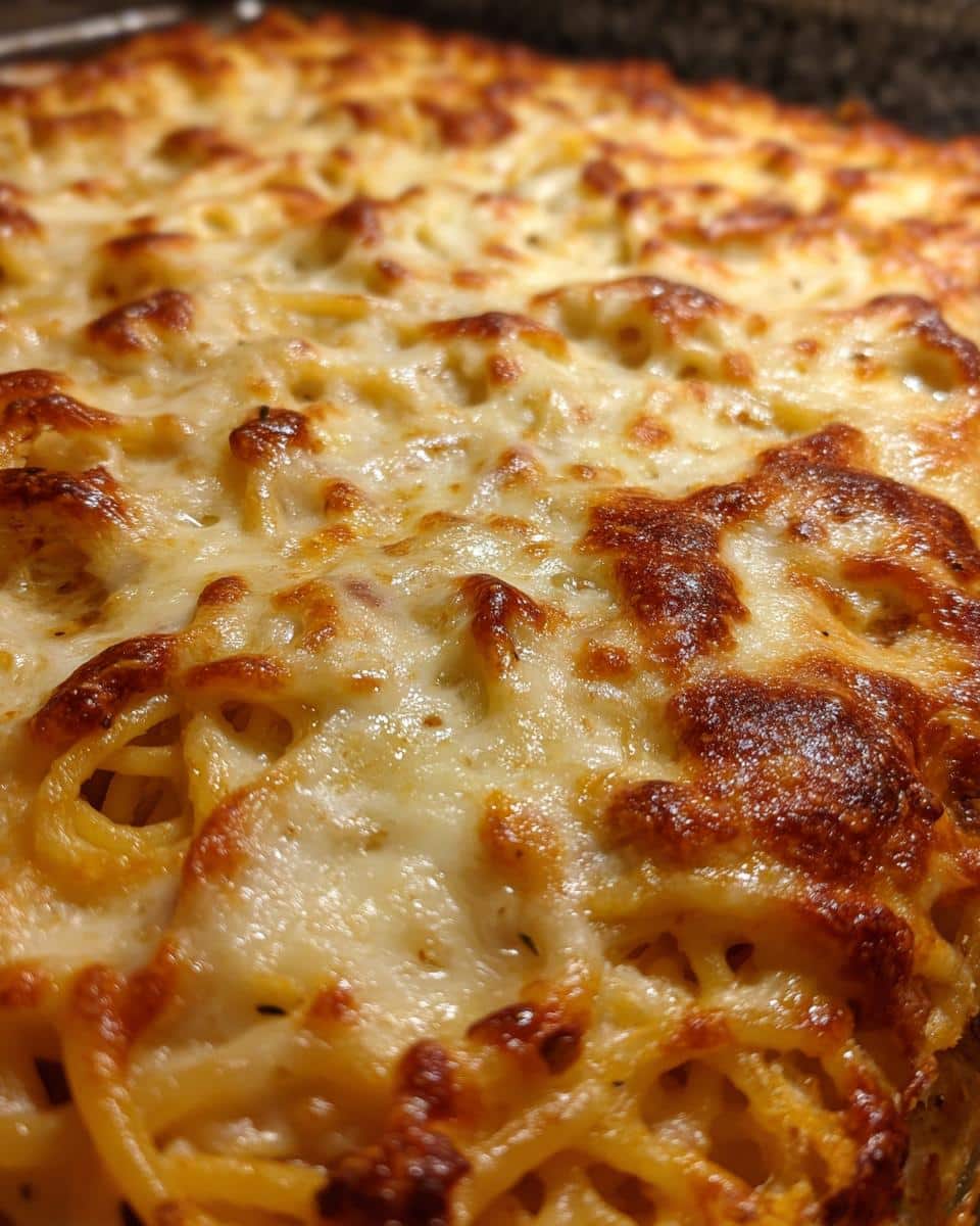 Cheesy Spaghetti Garlic Bread - detail 2