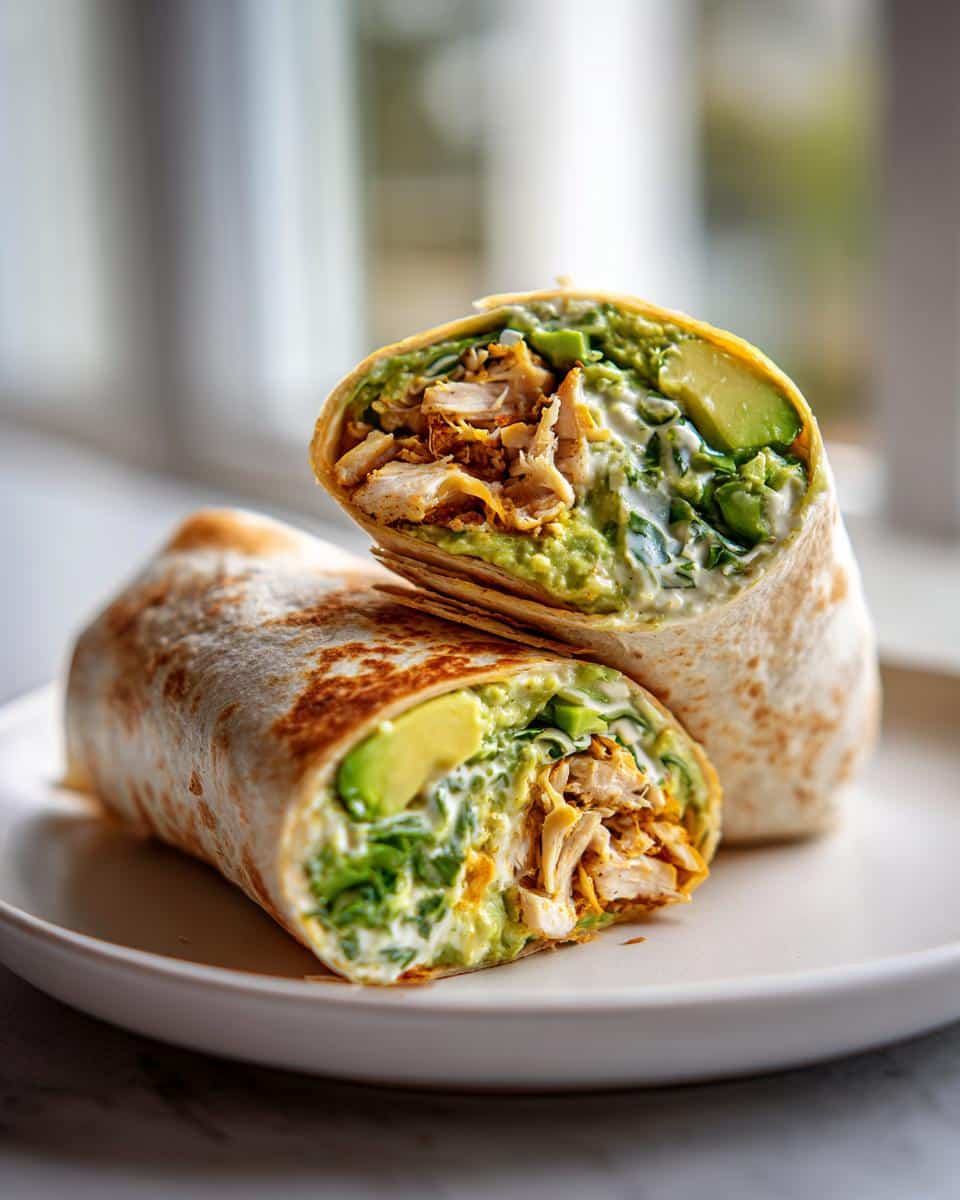 Chicken Avocado Ranch Burritos - detail 2