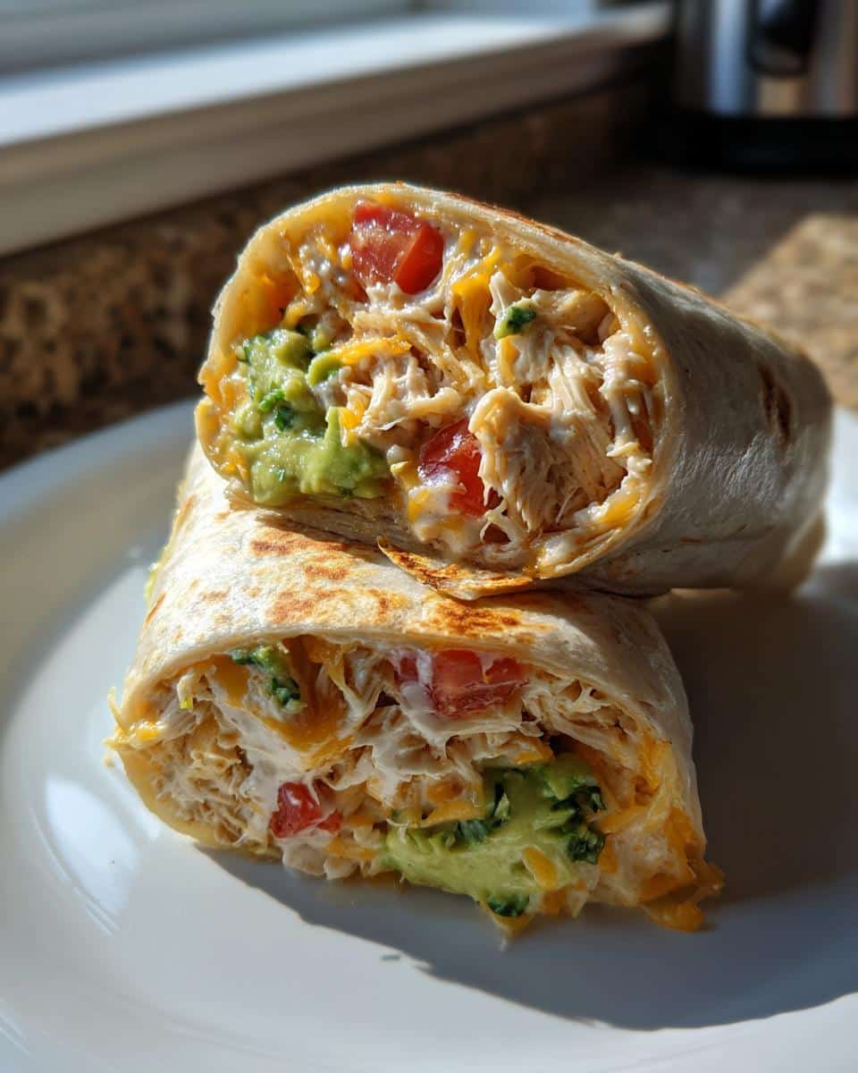 Chicken Avocado Ranch Burritos - detail 4
