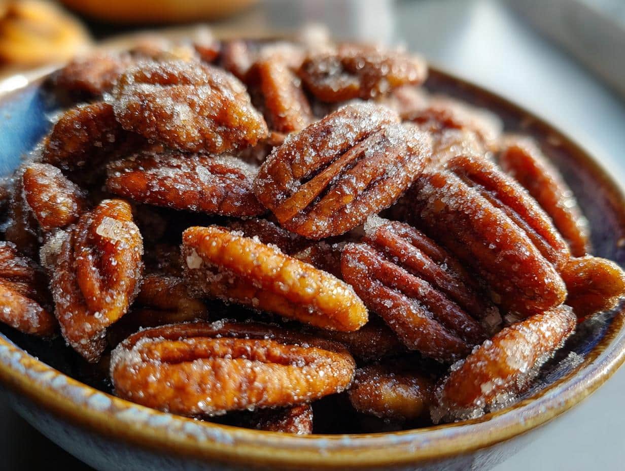Cinnamon Roasted Pecans