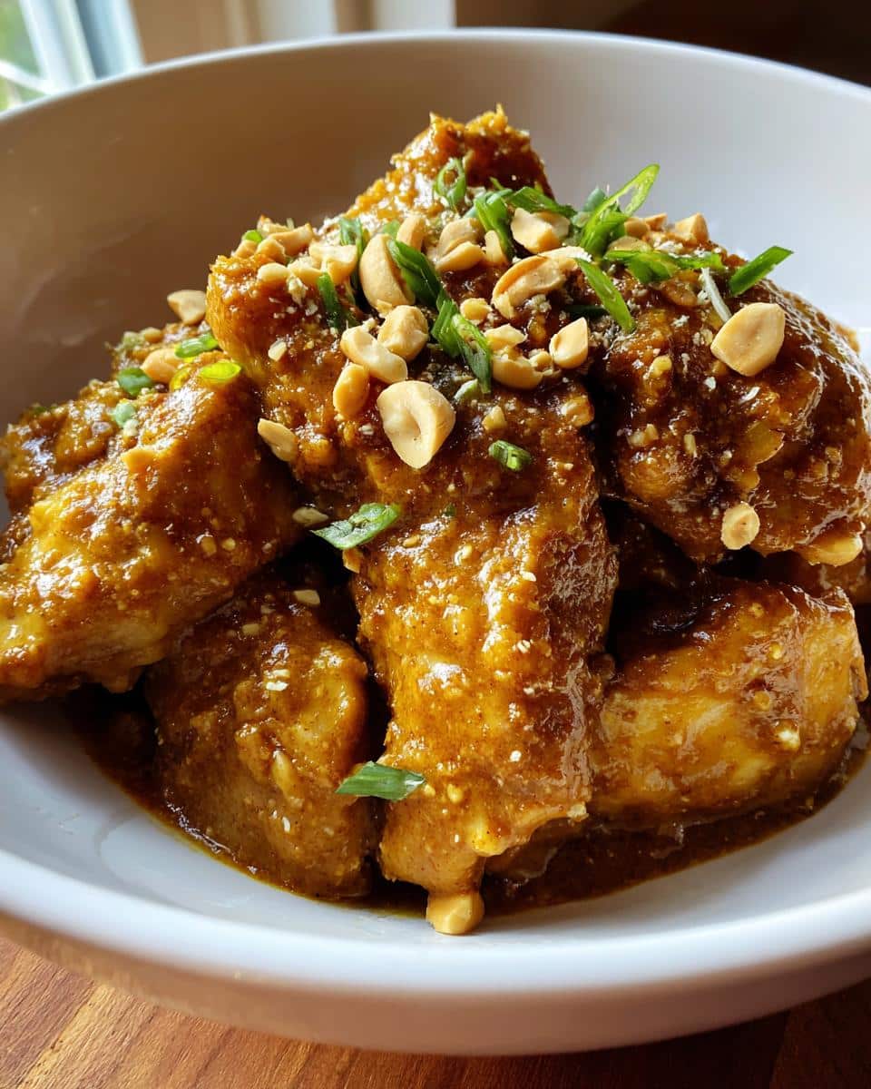 Creamy Peanut Butter Chicken - detail 1