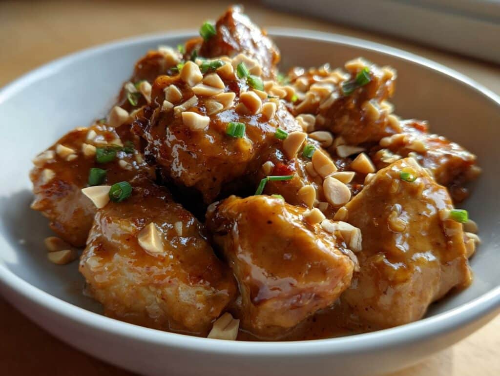 Creamy Peanut Butter Chicken