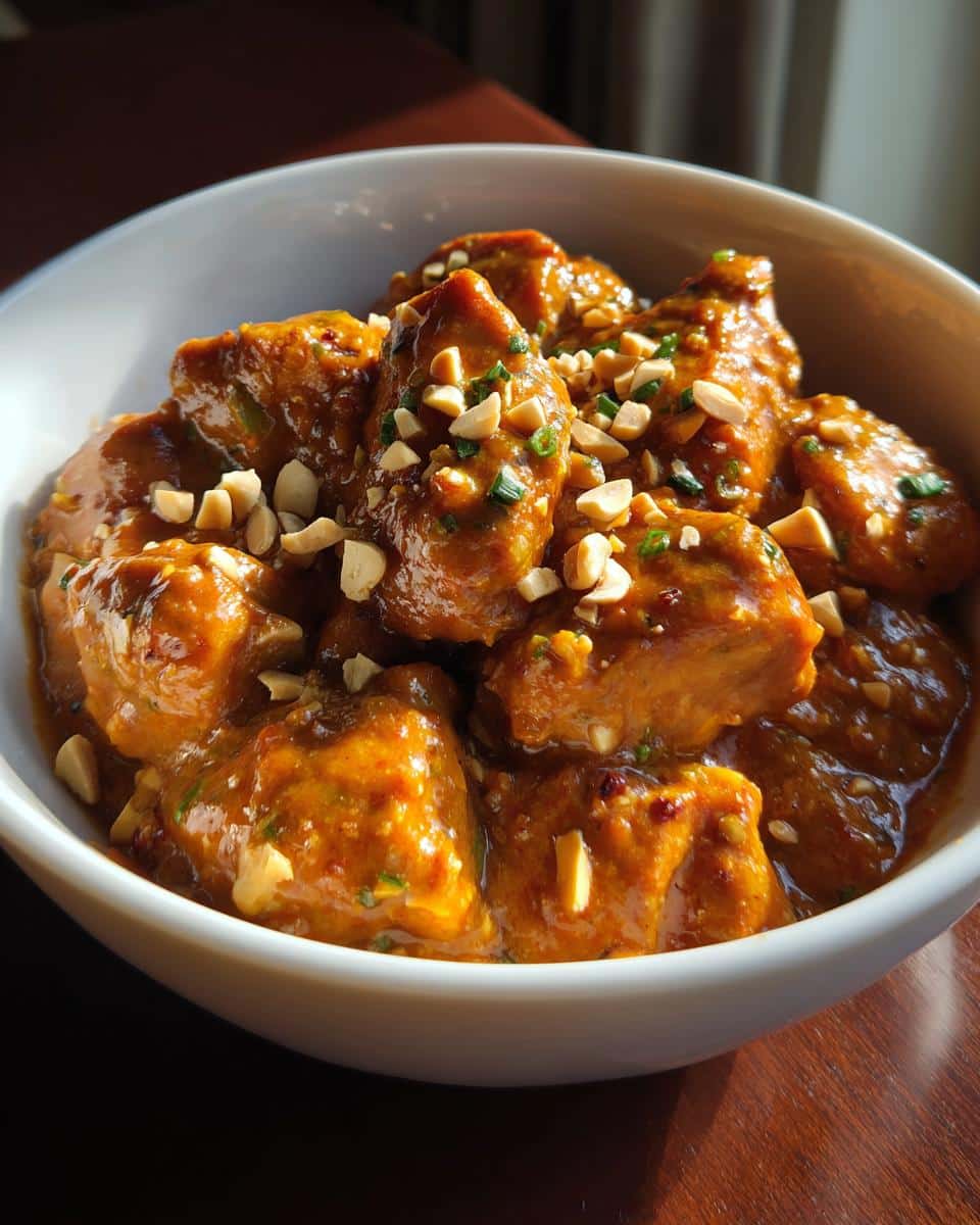 Creamy Peanut Butter Chicken - detail 3