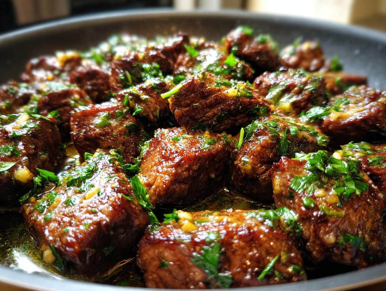 Garlic Butter Steak Bites