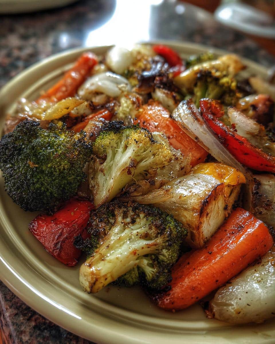 Garlic Roasted Vegetables - detail 1