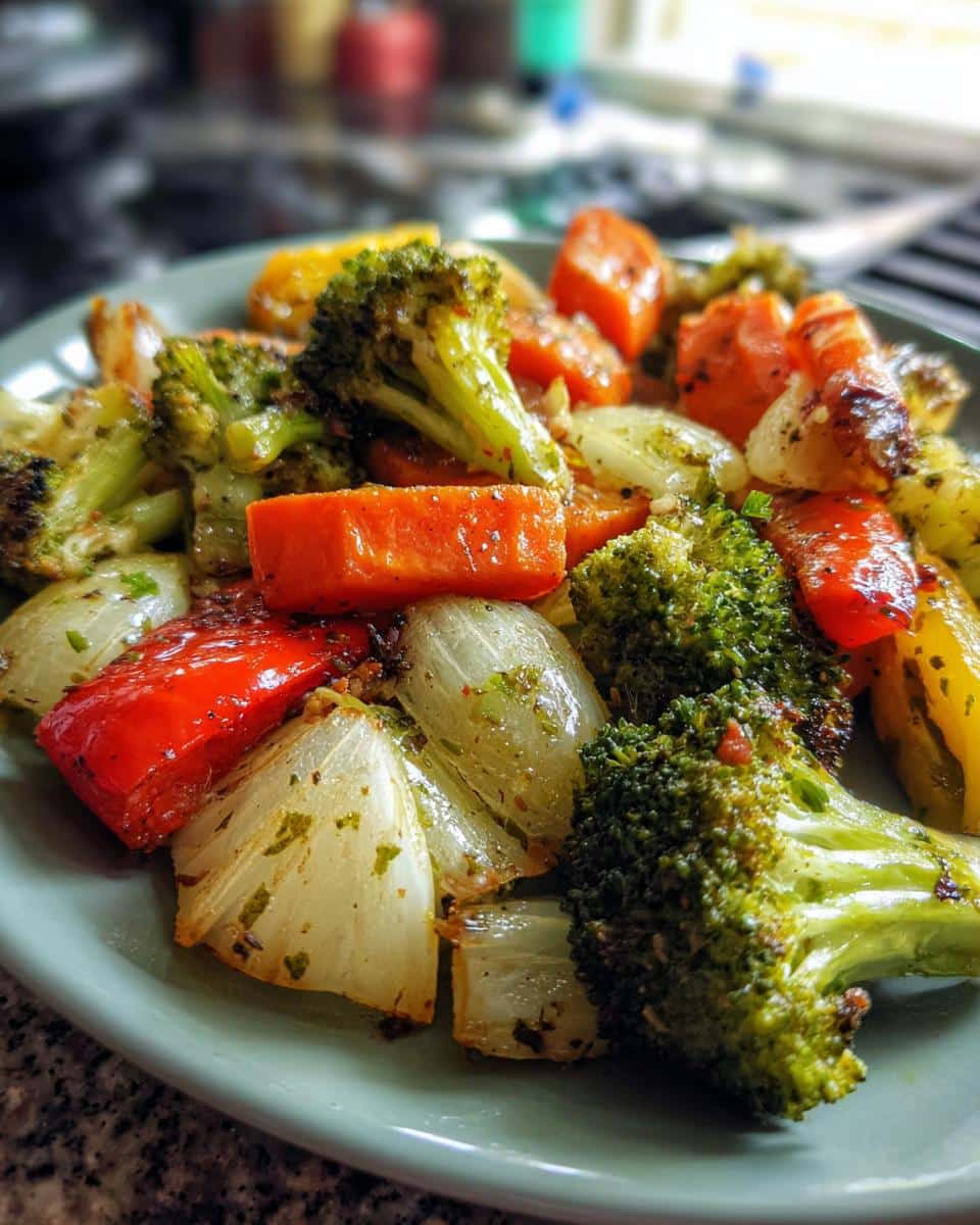 Garlic Roasted Vegetables - detail 2
