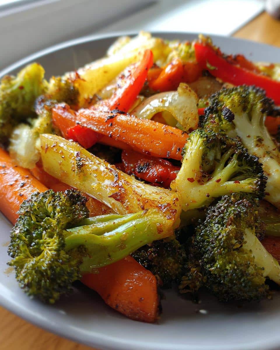 Garlic Roasted Vegetables - detail 3