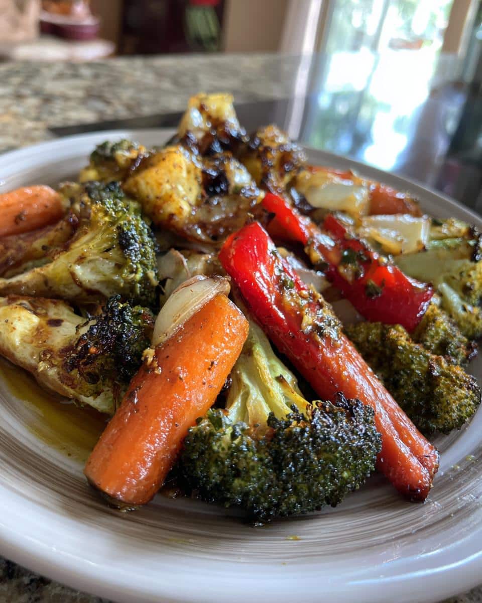 Garlic Roasted Vegetables - detail 4