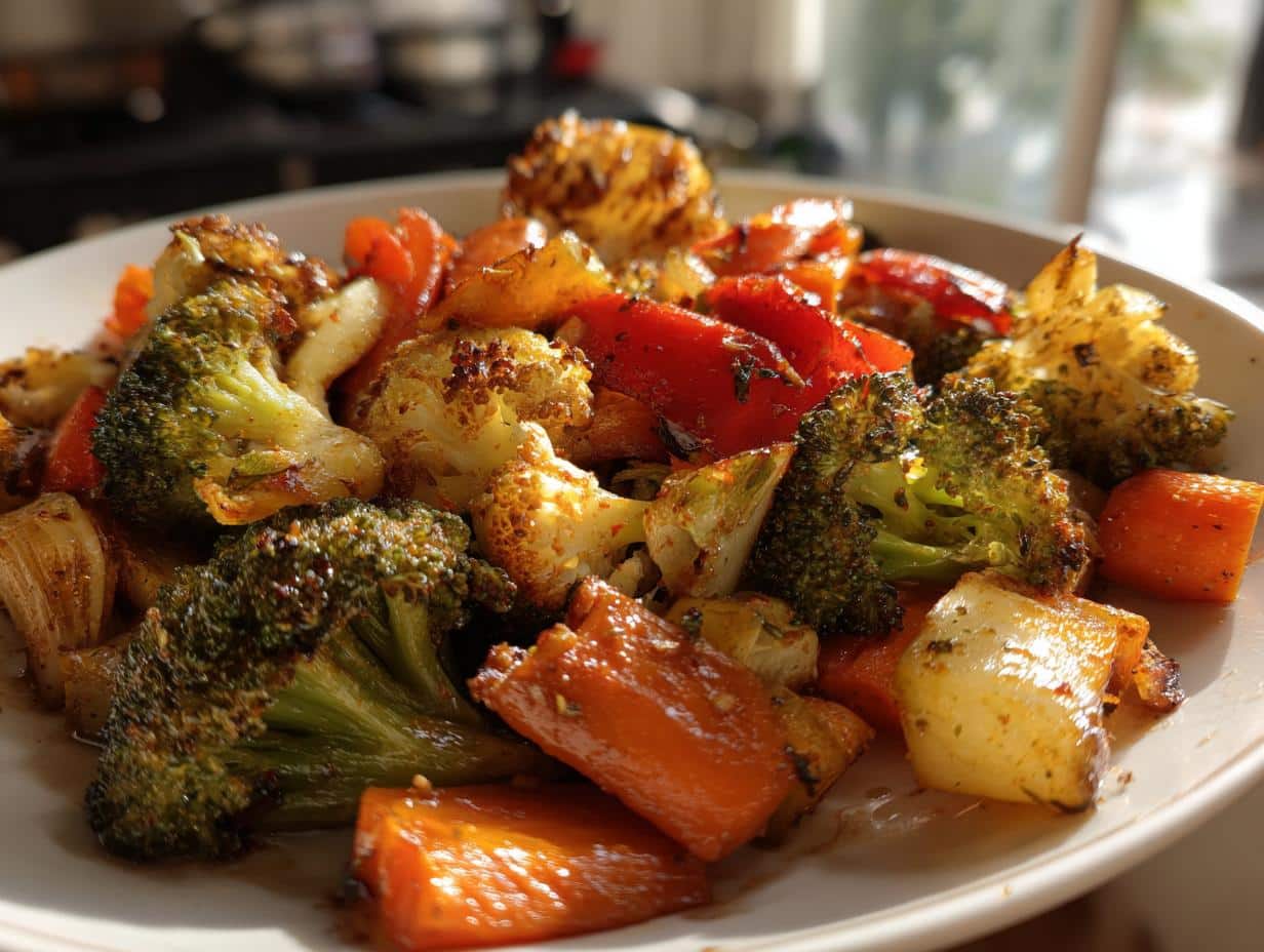 Garlic Roasted Vegetables