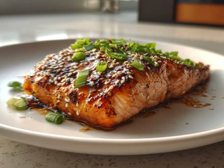 Ginger Soy Glazed Salmon