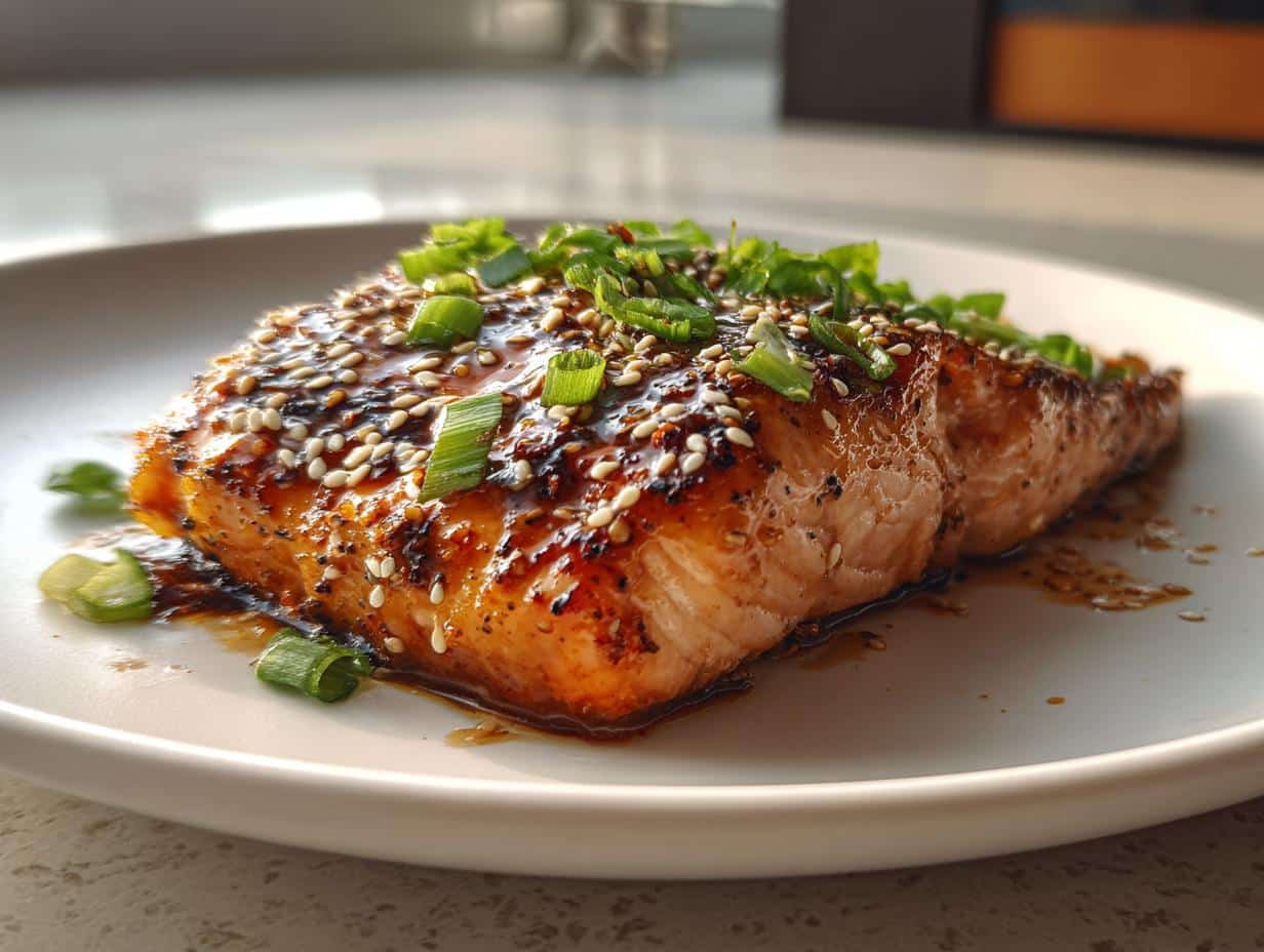 Ginger Soy Glazed Salmon