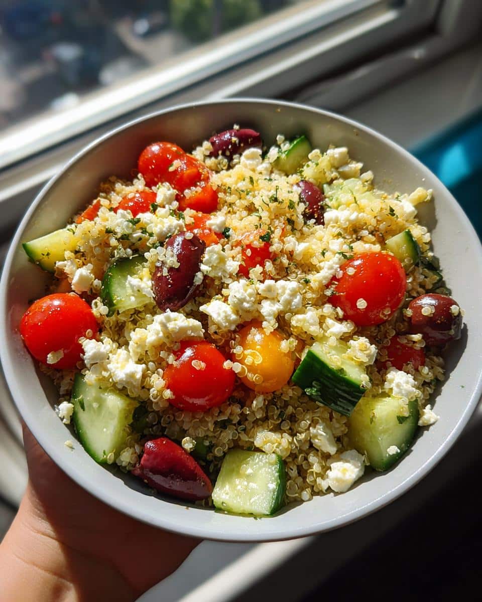 Greek Quinoa Salad - detail 1