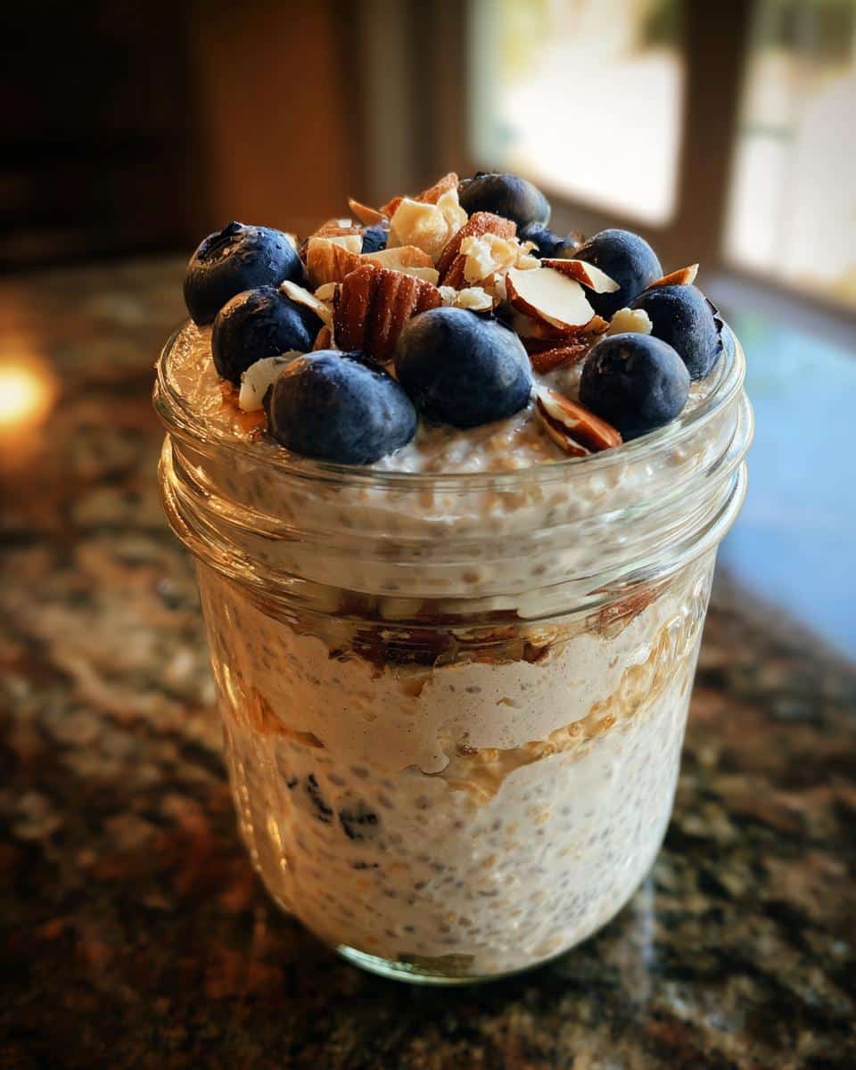 High Protein Overnight Oats - detail 2