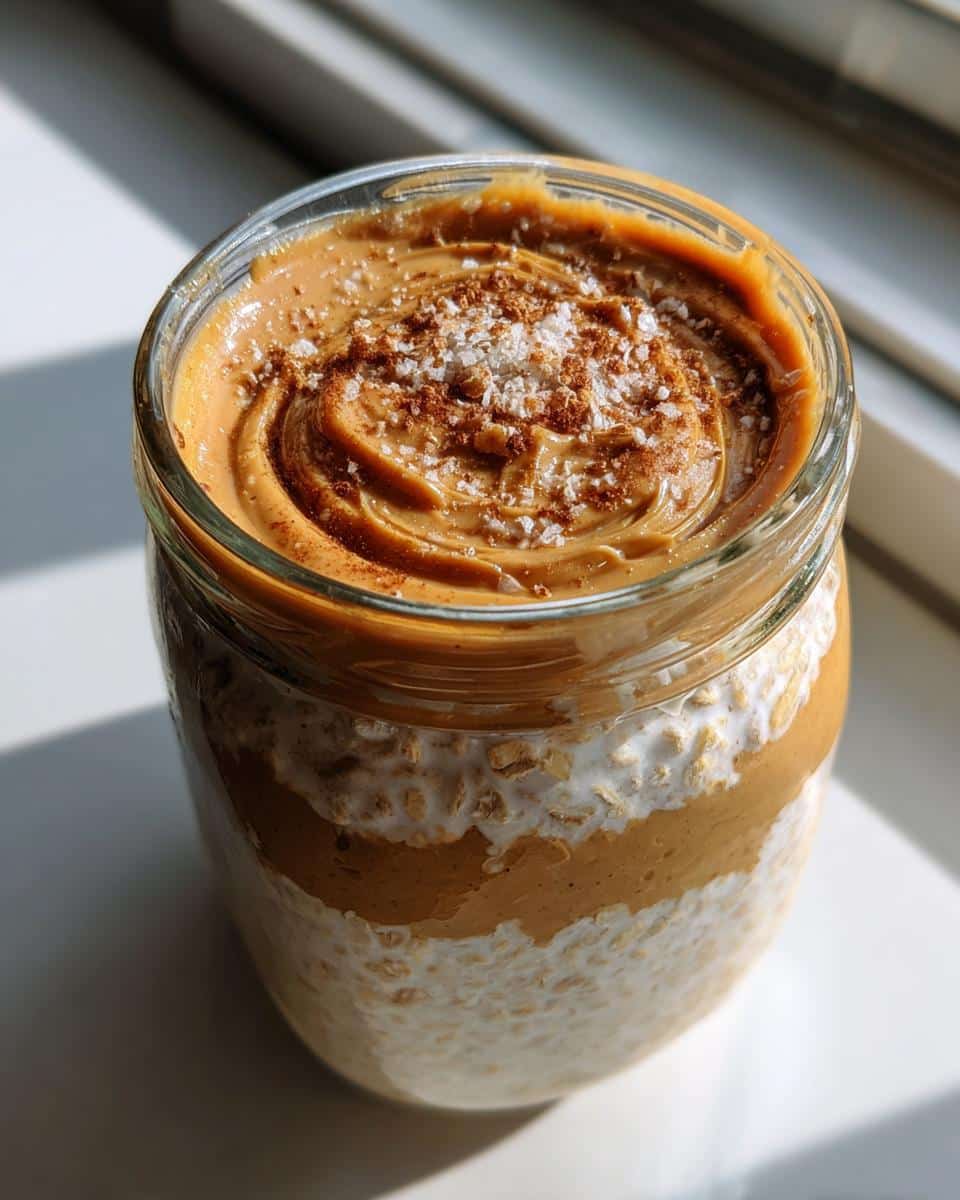 High-Protein Peanut Butter Overnight Oats - detail 3
