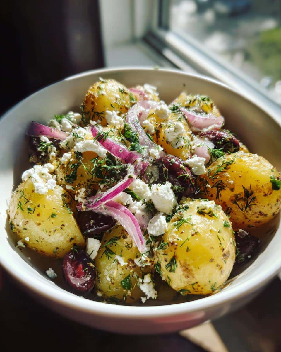 Mediterranean Potato Salad Recipe - detail 1