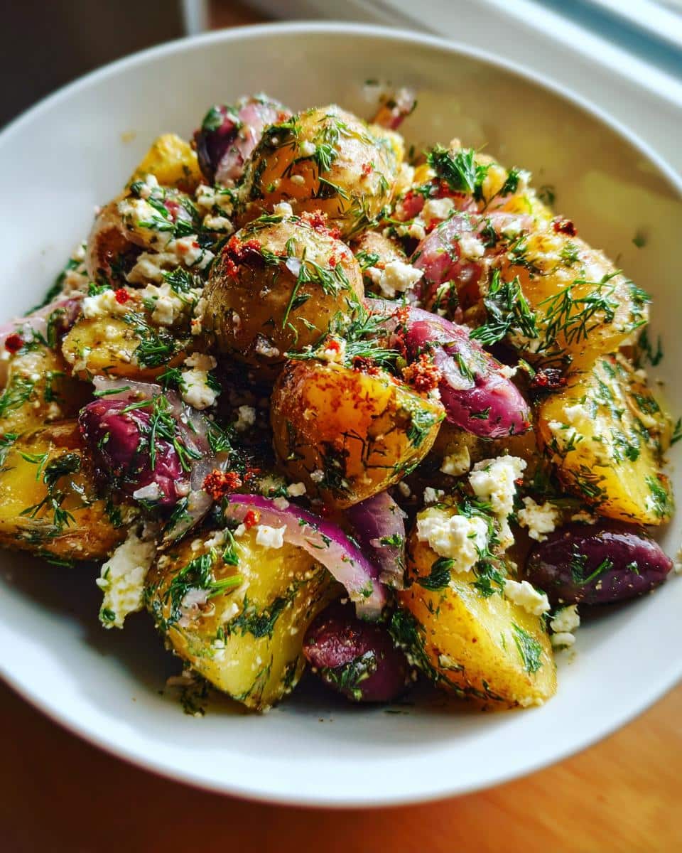 Mediterranean Potato Salad Recipe - detail 2