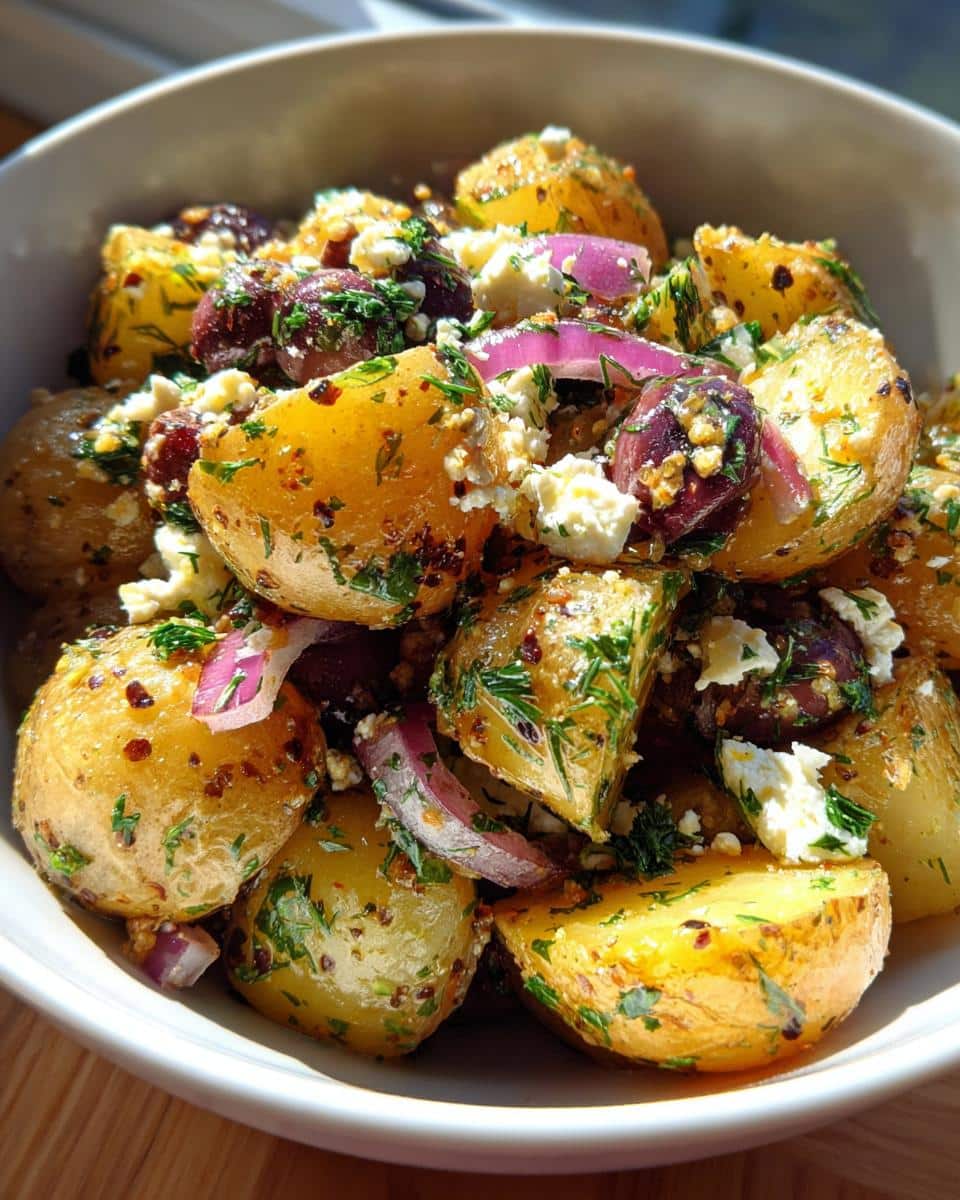 Mediterranean Potato Salad Recipe - detail 4