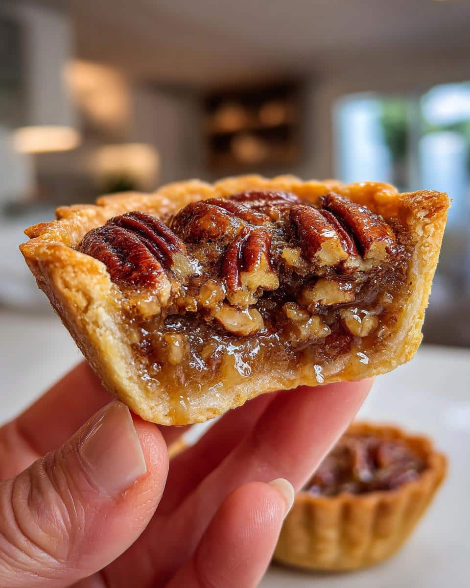Mini pecan pies - detail 3