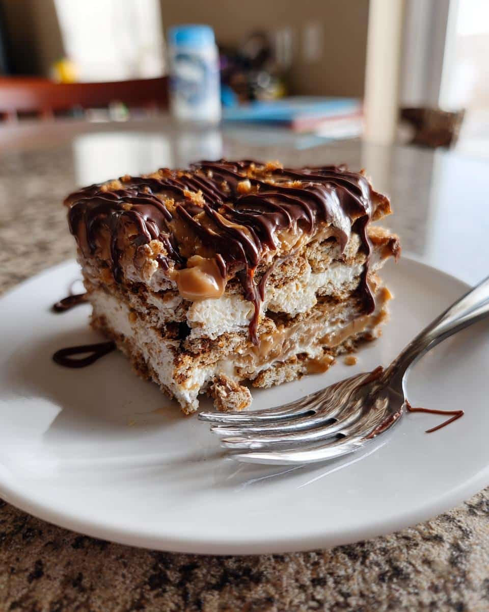 Peanut Butter Cup Icebox Cake - detail 1