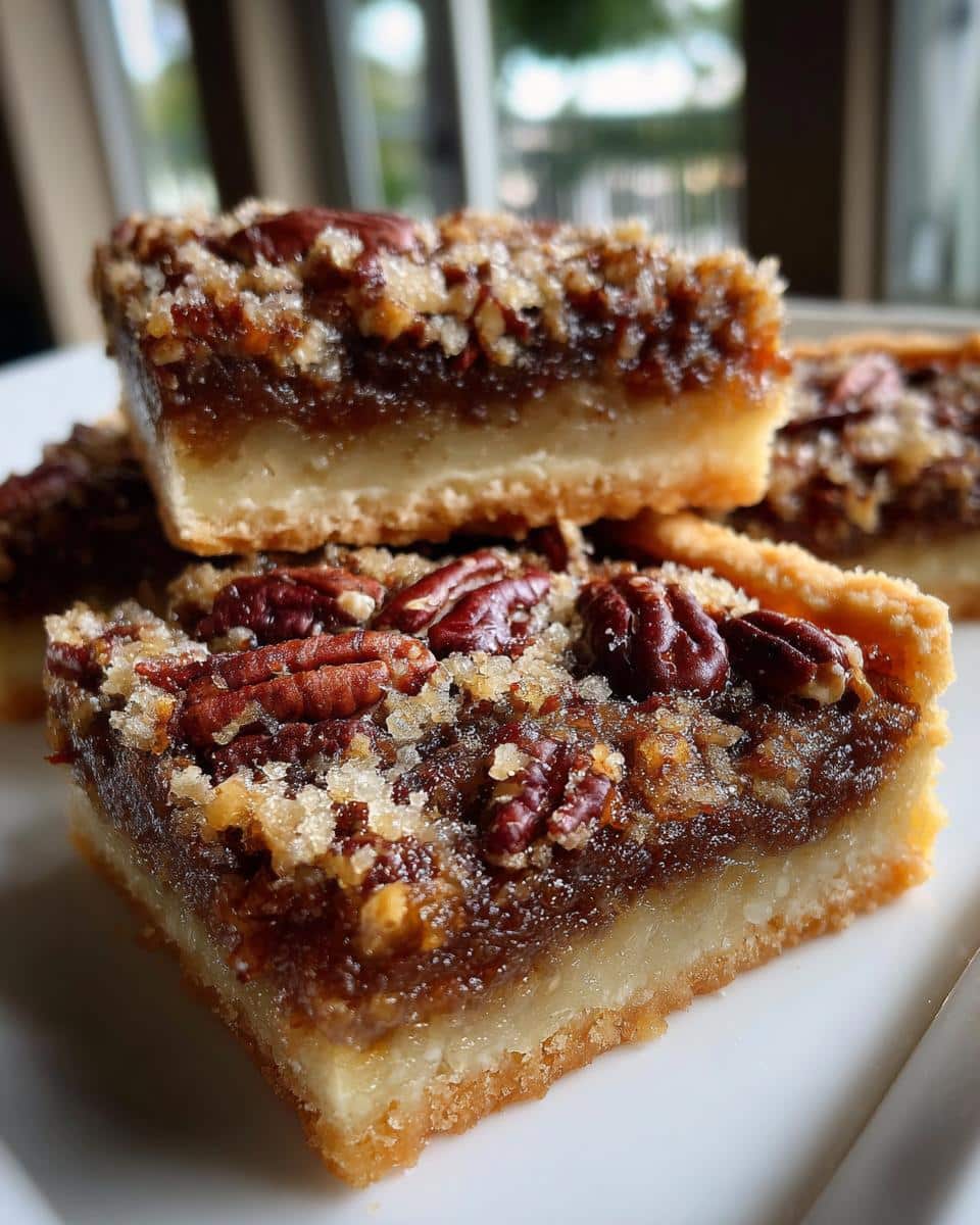 Pecan Pie Bars - detail 1