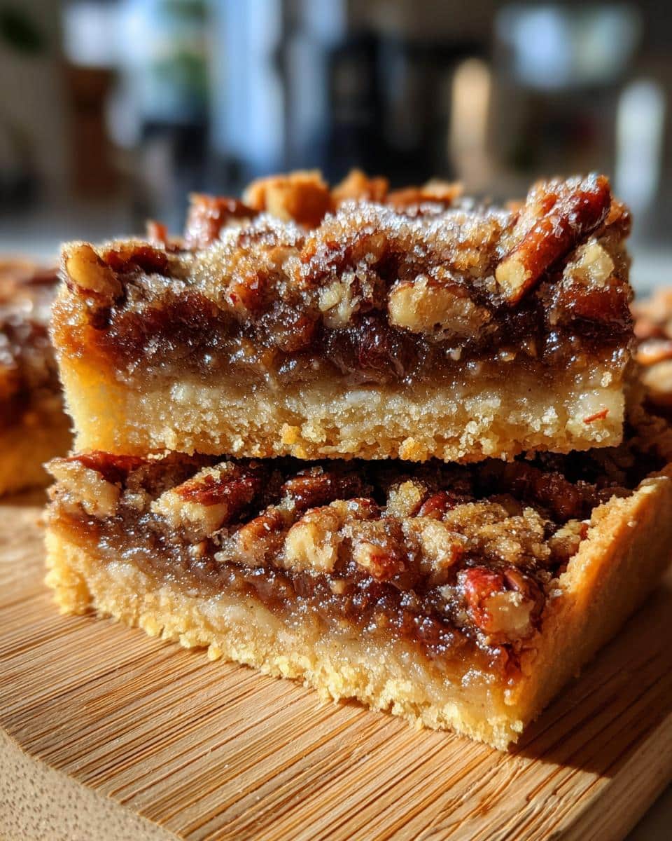 Pecan Pie Bars - detail 3