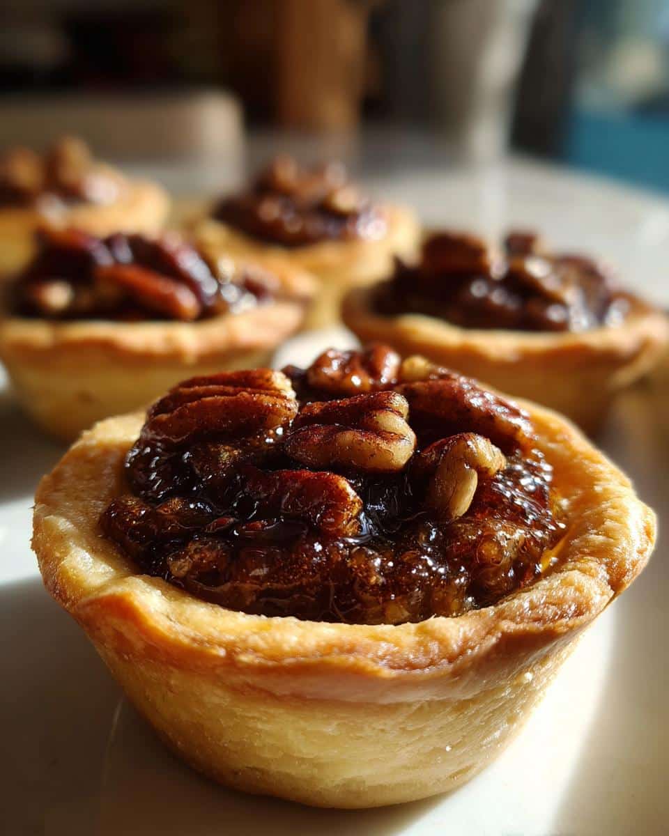 Pecan Tassies - detail 1