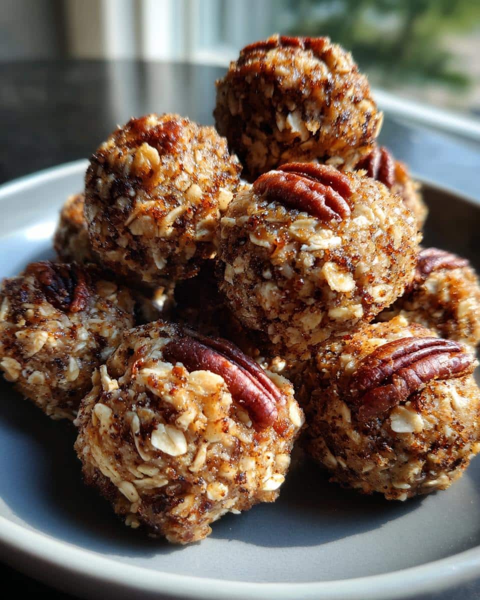 Pecan bites - detail 1