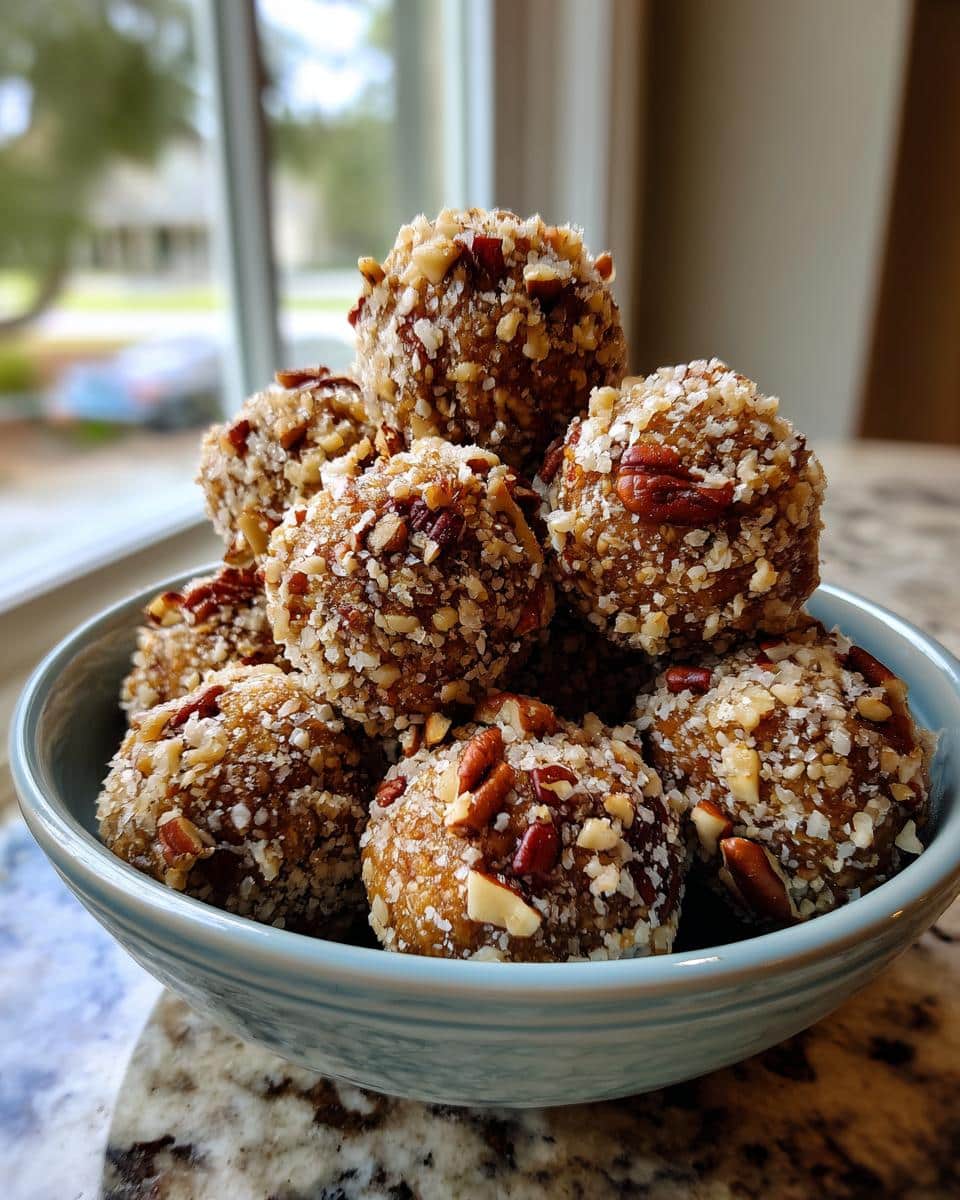 Pecan pie balls - detail 1