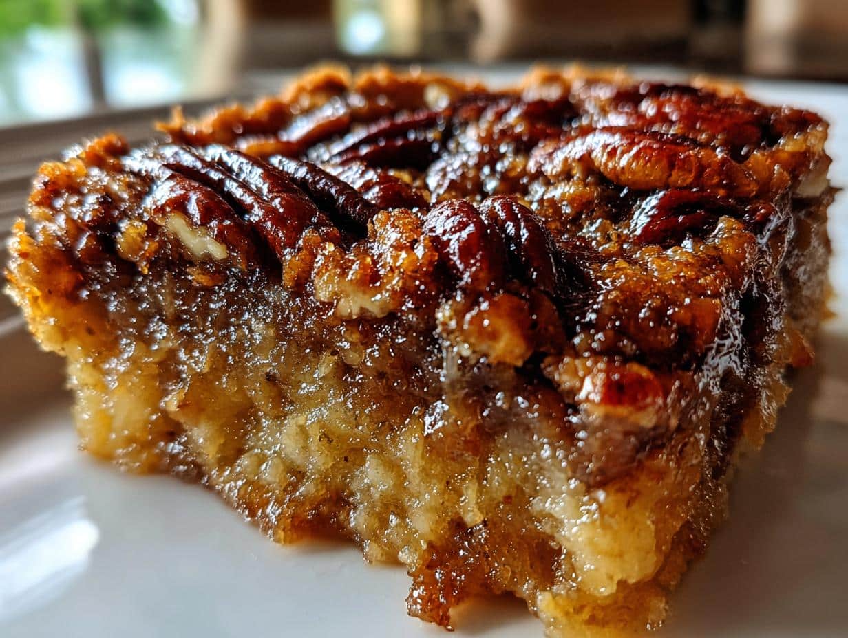 Pecan pie cobbler