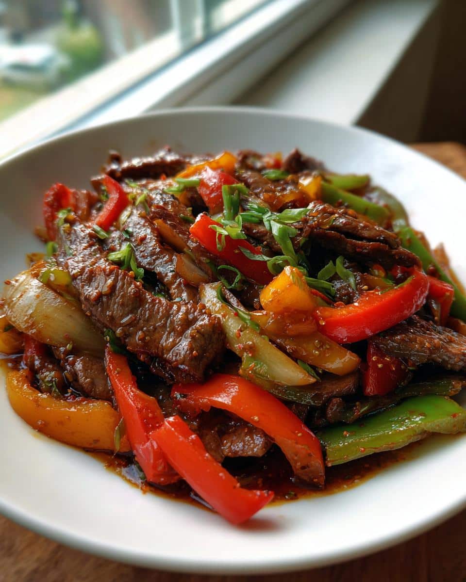 Sizzling Pepper Steak Stir-Fry - detail 2
