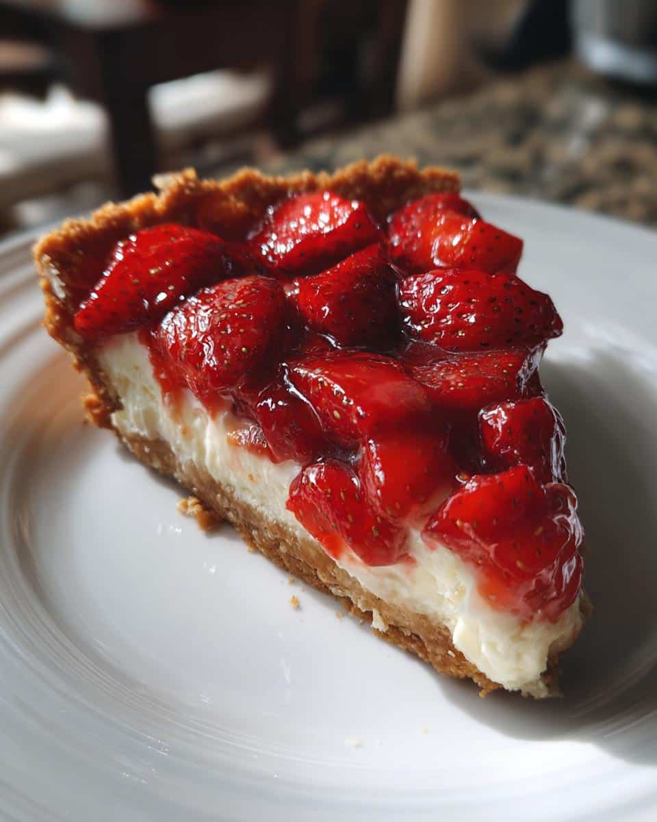 Strawberry Cream Cheese Pie - detail 3