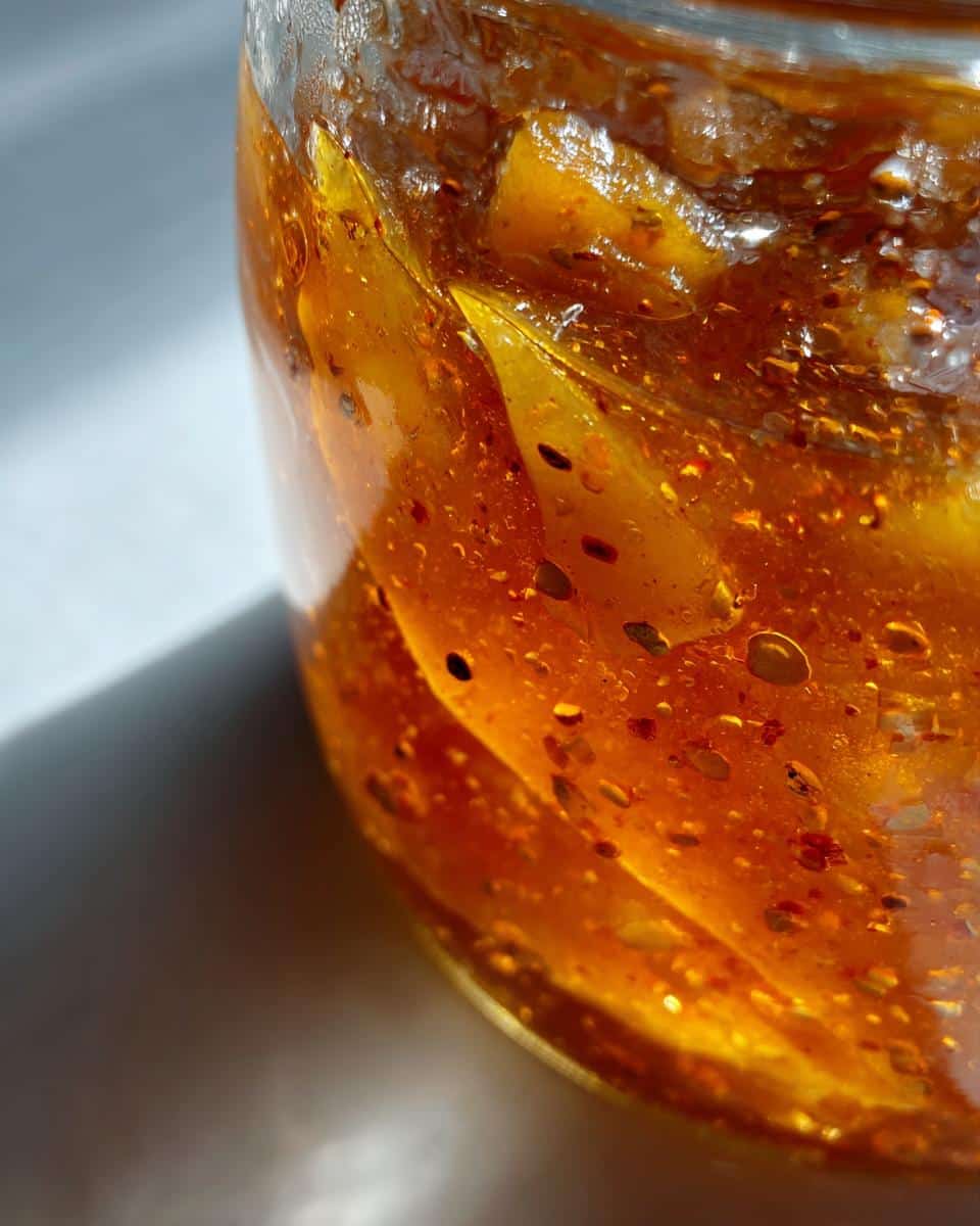 Sweet Pear Preserves - detail 1