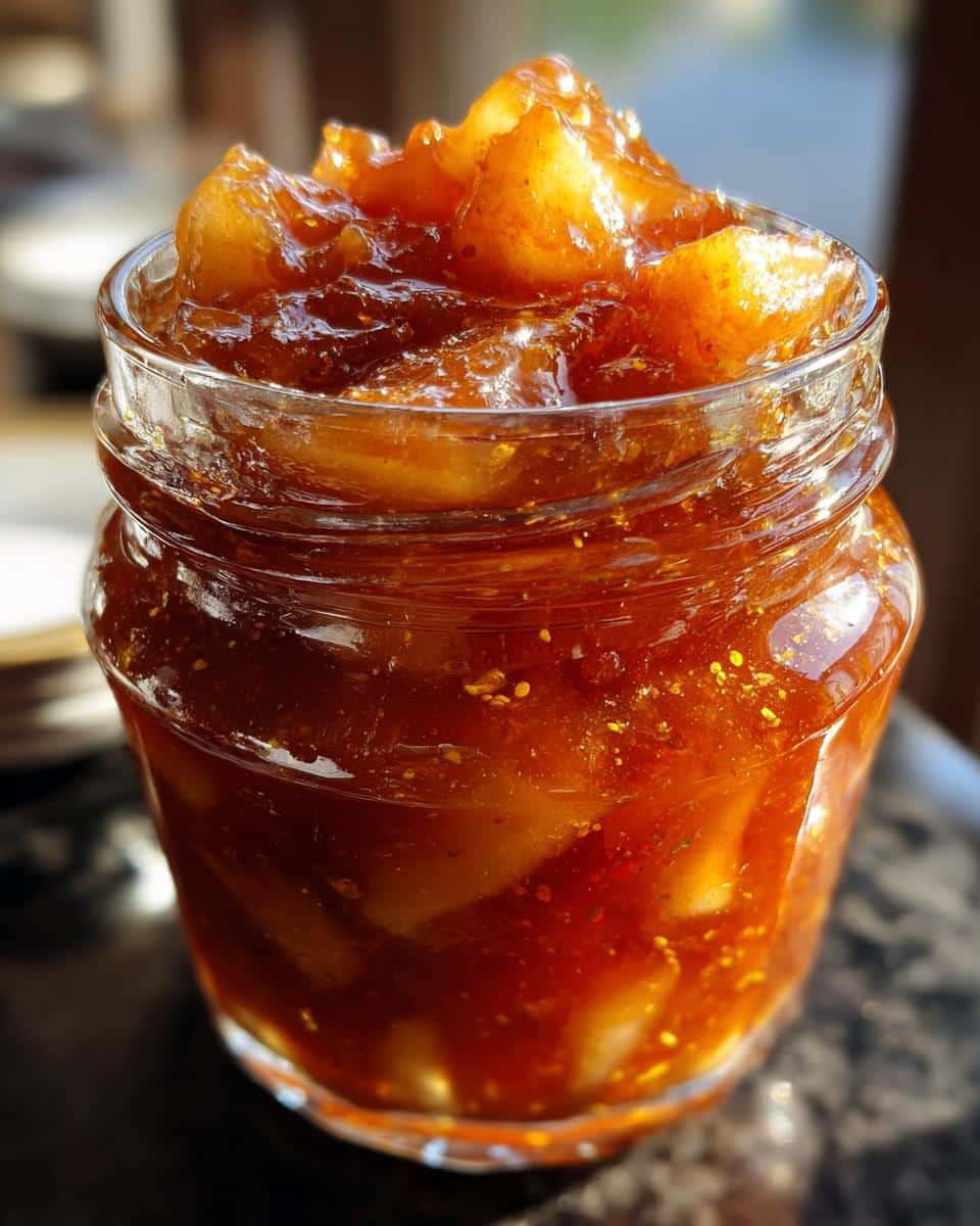 Sweet Pear Preserves - detail 4