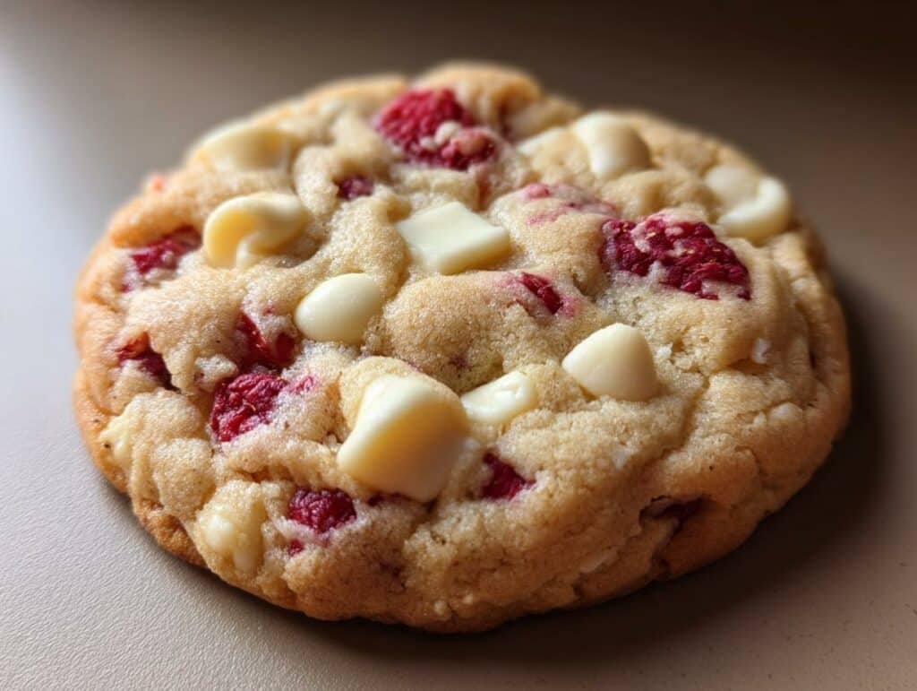 White Chocolate Raspberry Cookies