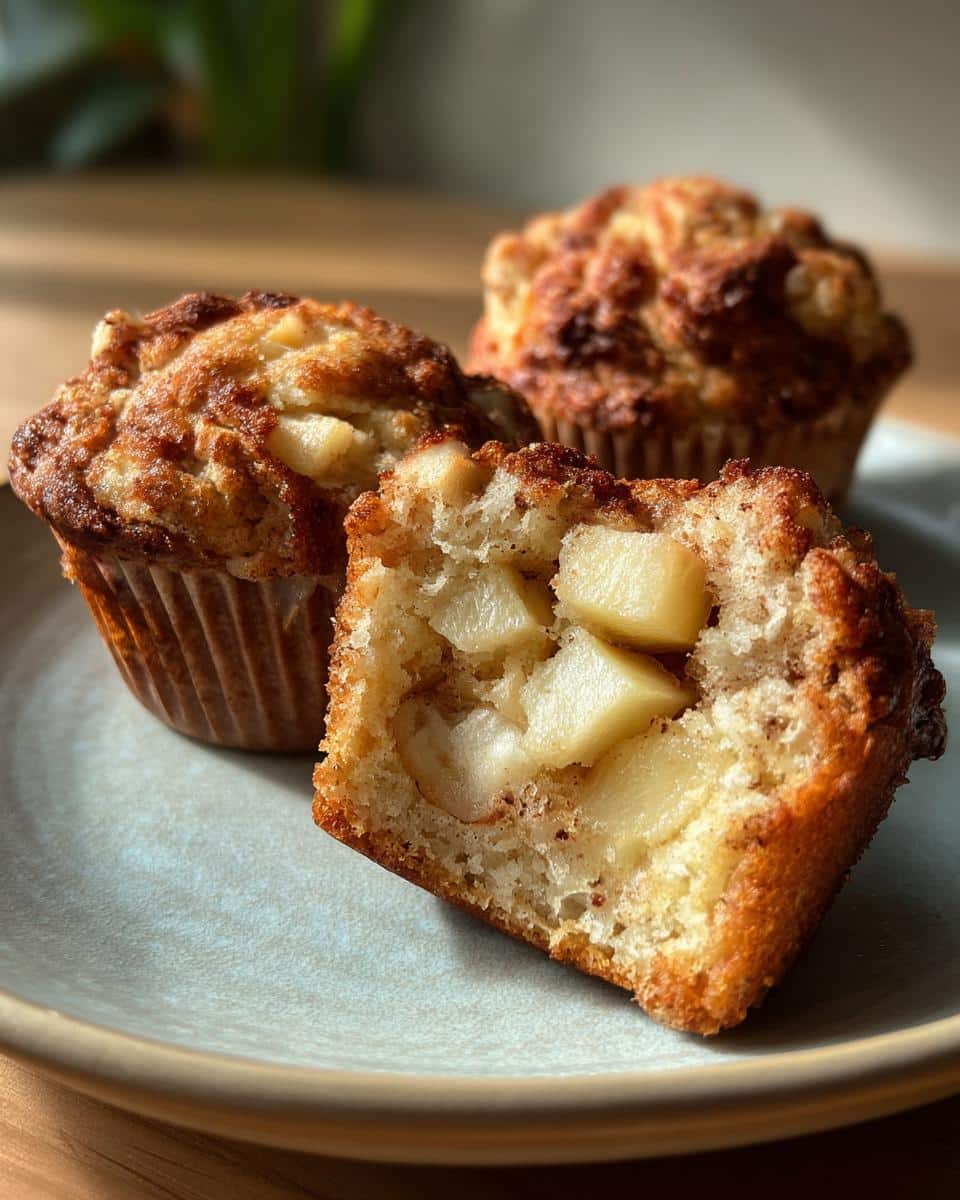 apple cinnamon muffins - detail 1