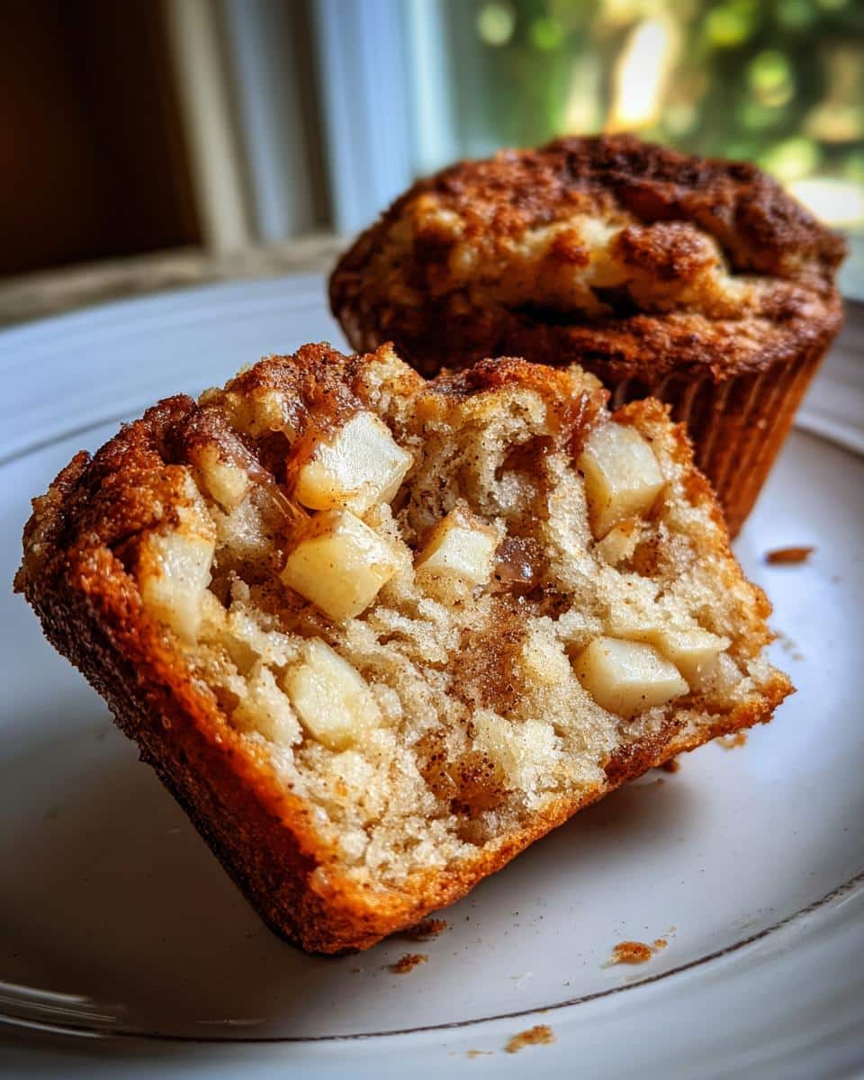 apple cinnamon muffins - detail 3
