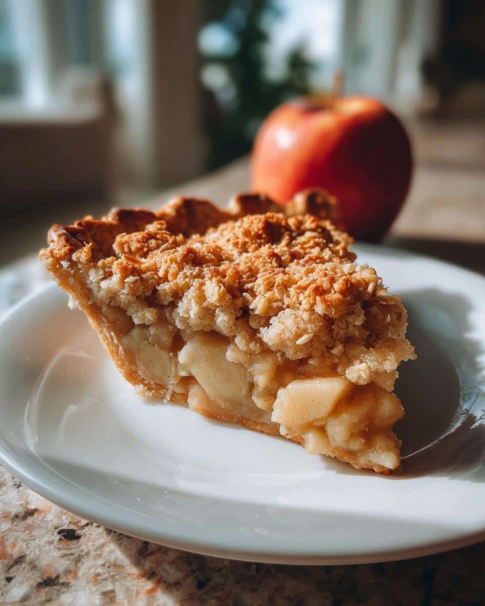 apple crisp recipe with oats - detail 2