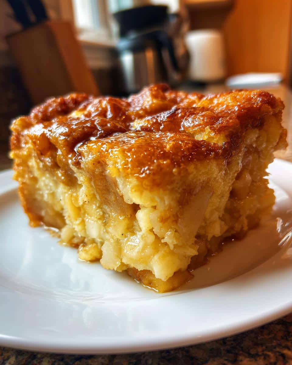 apple dump cake - detail 2