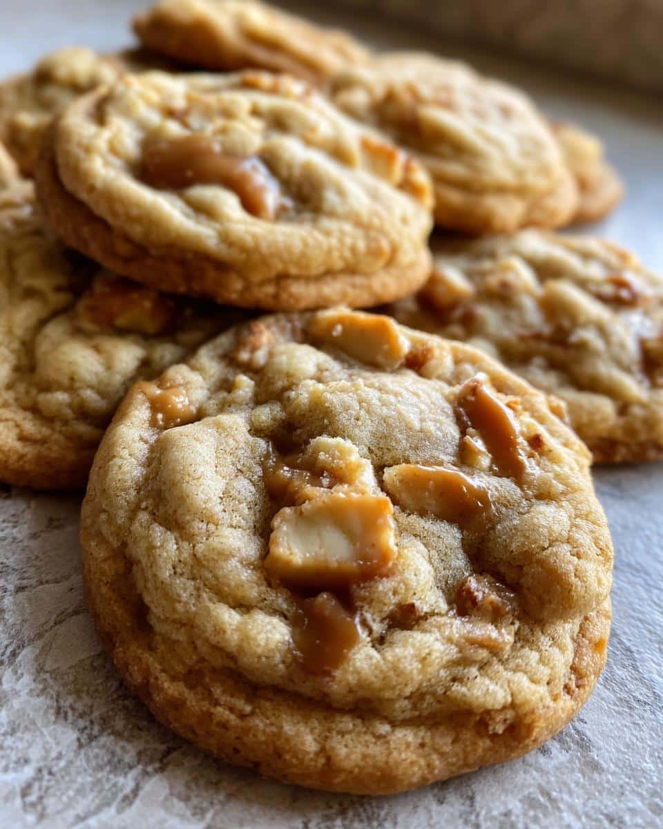 caramel apple cookies - detail 1