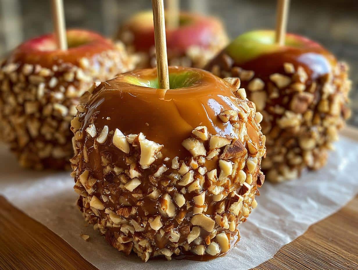 caramel apples