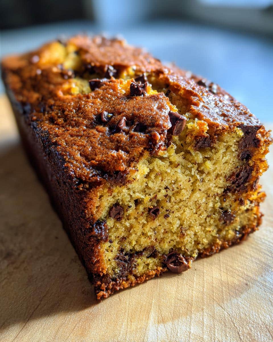 chocolate zucchini bread - detail 3