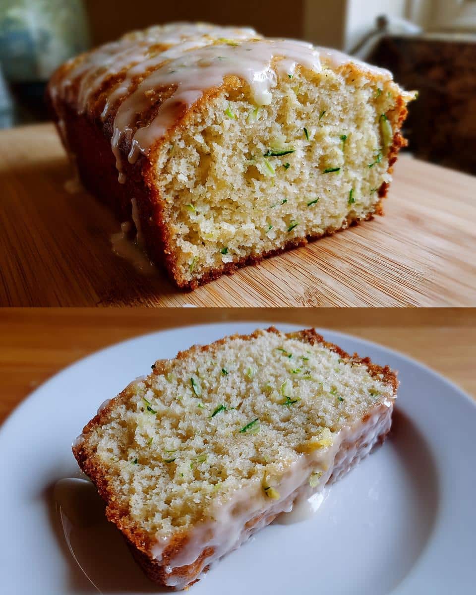 lemon zucchini bread - detail 2
