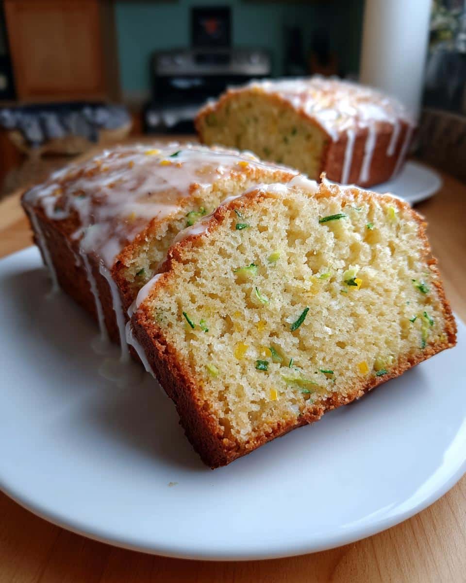 lemon zucchini bread - detail 3